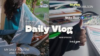 🙋💗MY STUDY VLOG AND DAILY VLOG AS A COLLEGE GOING STUDENTS ✨❤️ [upl. by Hinckley]