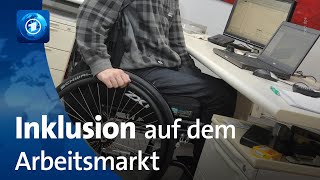 Arbeitsmarktsituation für Menschen mit Behinderung [upl. by Ignaz336]