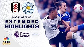 Fulham v Leicester City  PREMIER LEAGUE HIGHLIGHTS  582023  NBC Sports [upl. by Beard875]