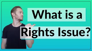 What is a RIGHTS ISSUE and what should I do  My Whitbread PLC rights issue EXPLAINED [upl. by Llibyc416]