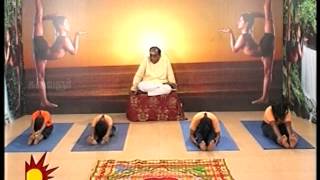 Dr Asana Andiappans Kalaignar TV Yoga Program 07 05 2012 Chakrasana [upl. by Rosabella]