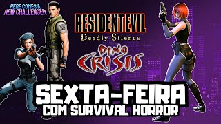 Sextafeira com survival horror DINO CRISIS Dreamcast e RESIDENT EVIL Nintendo DS [upl. by Olnay]