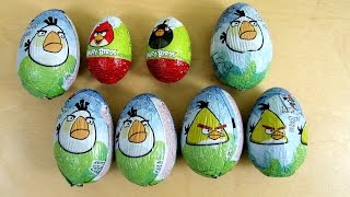 Angry Birds Surprise Chocolate Eggs [upl. by Bruis]