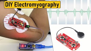 DIY Electromyography using MyoWare EMG Muscle Sensor amp Arduino [upl. by Pattie]