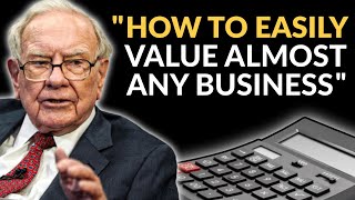 Warren Buffett The Easiest Way To Value Stocks [upl. by Anet]