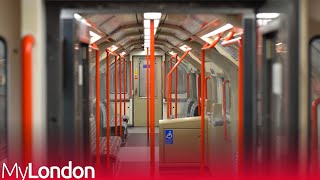 First look inside London Undergrounds revamped Central line trains [upl. by Gawlas]