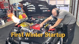 First Winter Start 4 Rotor Maintenance [upl. by Attenrev565]