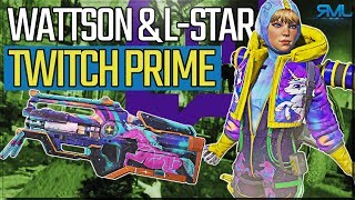 How to Get Wattson amp LStar Twitch Prime Skin  Apex Legends Tutorials [upl. by Eidarb85]