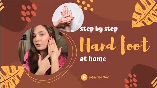 My Genuine Hand and Foot Care  Gulabi And Clear Hath paon  Easy Tips  Best for Winters [upl. by Girhiny]