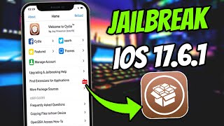 iOS 1761 Jailbreak  How to Jailbreak iOS 1761 NO COMPUTER [upl. by Ahsek]