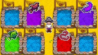 When I Made A Fish Pond For EVERY Fish in Stardew Valley [upl. by Atiraj]