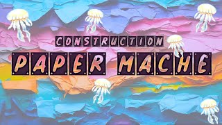 Construction Paper Mache Art and Craft Activity [upl. by Odnalo]