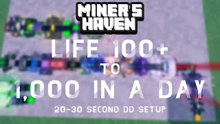 LIFE 100 to 1000 FAST 1DD QUICK NO EXOTICS AND NO EXECUTIVE [upl. by Serolod]