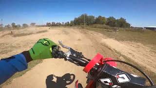 Few laps around Labarons MX track [upl. by Sinylg]