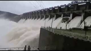 Mahi Dam Banswara 16 Gates opened [upl. by Humfrid]