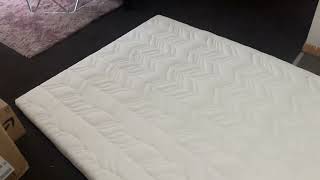 Unboxing Zonli Japanese Floor mattress [upl. by Lindy420]