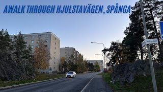 A walk through hjulstavägen spånga [upl. by Adias931]