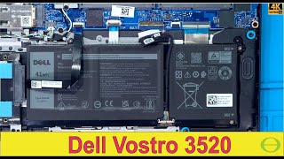 How to change the battery in the Dell Vostro 3520 laptop [upl. by Alehc547]