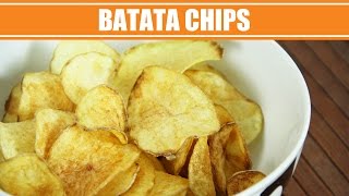 Como fazer Batata Chips caseira [upl. by Artinahs]