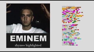 Eminem Soul Intent  Biterphobia  Verse 1 amp 2  Lyrics Rhymes Highlighted 117 [upl. by Memberg465]