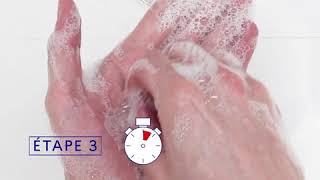 COVID19  Comment faire un lavage de mains efficace   Gouvernement [upl. by Dott]