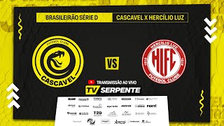 CASCAVEL X HERCÍLIO LUZ  BRASILEIRÃO SÉRIE D  1ª FASE [upl. by Pepillo539]