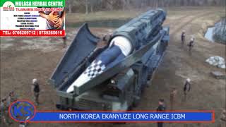 NORTH KOREA Ekanyuze ICBM Aba South Korea Ne Japan Bakankanye [upl. by Hoxie913]