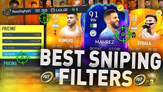 HOW TO MAKE 100K COINS RIGHT NOW 🤔 FIFA 22 BEST SNIPING FILTERS TO MAKE COINS [upl. by Latihs]