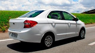 Test Drive Ford Ka Sedan 10  Andamos e gostamos [upl. by Yetnruoc]