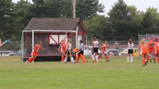 Nicole Mercadante scores for Agawam High School field hockey [upl. by Sisak]