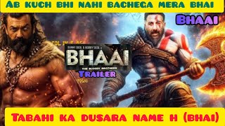 bhaai trailer teaser update today bhaai movie sunny deol sanjubhaiya sunnydeolupcomingmovies [upl. by Barfuss796]