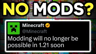 Mojang Is Now Banning Minecraft Mods [upl. by Alleon826]