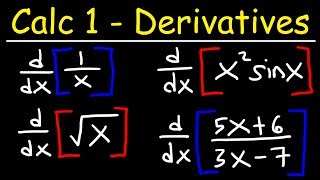 Calculus 1  Derivatives [upl. by Diana]