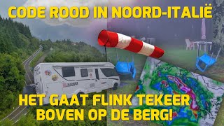 CODE ROOD IN NOORDITALIË HET GAAT FLINK TEKEER BOVEN OP DE BERG 275 [upl. by Nahn529]