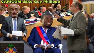 se konfime karikom resi dakor Guy philippe président Li apen antre nan palè nasyonal anmwe [upl. by Nnylsor]