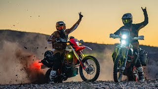 KTM 500 EXC vs Honda CRF450L Blasting Thru Baja ktm500exc hondacrf450 outbackmotortek [upl. by Finstad]