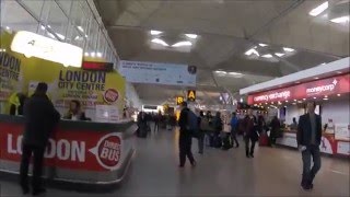 Stansted Airport UK Looking for Lunch Place Before Ryanair Flight [upl. by Ayeka73]