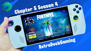 Fortnite on ROG Ally Z1 Extreme 318k [upl. by Sev852]