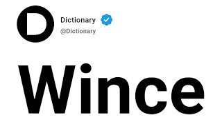 Wince Meaning In English [upl. by Atoked71]