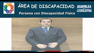 Seña en Lesco de Persona con Discapacidad Física [upl. by Remo]