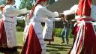 Folk dances of Hiiumaa Estonia  1 [upl. by Enialed]