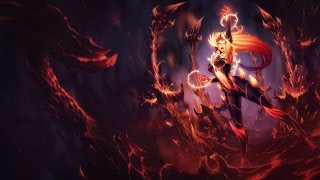 Skin Zyra Magmatique  League of Legends [upl. by Sacrod]