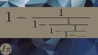 A Continued Fraction Which Enters The Complex Plane [upl. by Ennoid]