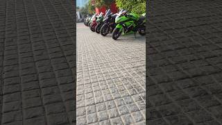 Trending Superbikes of India zx10r zx6r ninja1000sx bmws1000rr apriliars457 ninja300 ytshorts [upl. by Dnalloh151]