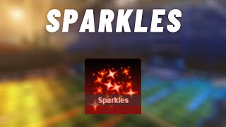 All Painted Sparkles Boost Rocket League [upl. by Priscella]