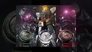 SEIKO Celebrated Gundam Mobile Suits 40th Anniversary in EPIC Collaboration [upl. by Adnovay317]