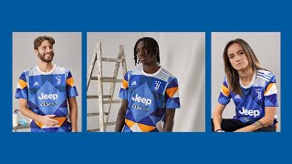 🔶🔷 JUVENTUS 4TH KIT REVEAL  Presenting the new Adidas x Kobra Juventus Kit  Juventus [upl. by Lotson]