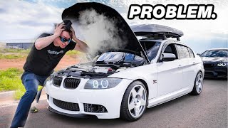 Single Turbo 335I Testing GONE WRONG  24PSi BIG Single Turbo [upl. by Adnirolc]