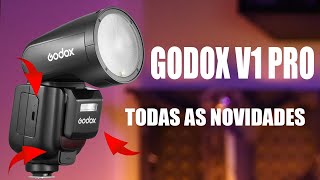 Godox V1 Pro  Revolução ou Hype  Análise [upl. by Yartnod102]