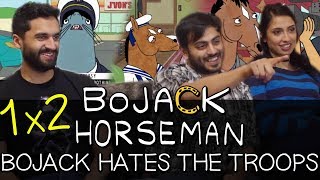 Bojack Horseman  1x2 Bojack Hates the Troops  Reaction [upl. by Yelsnya]